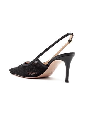 Black lace slingback pumps ROBERTO FESTA | GAMEORLEANSNERO